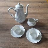 Coffee pot, Haviland breakfast duo service