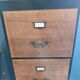 Old filing cabinet in chebev.