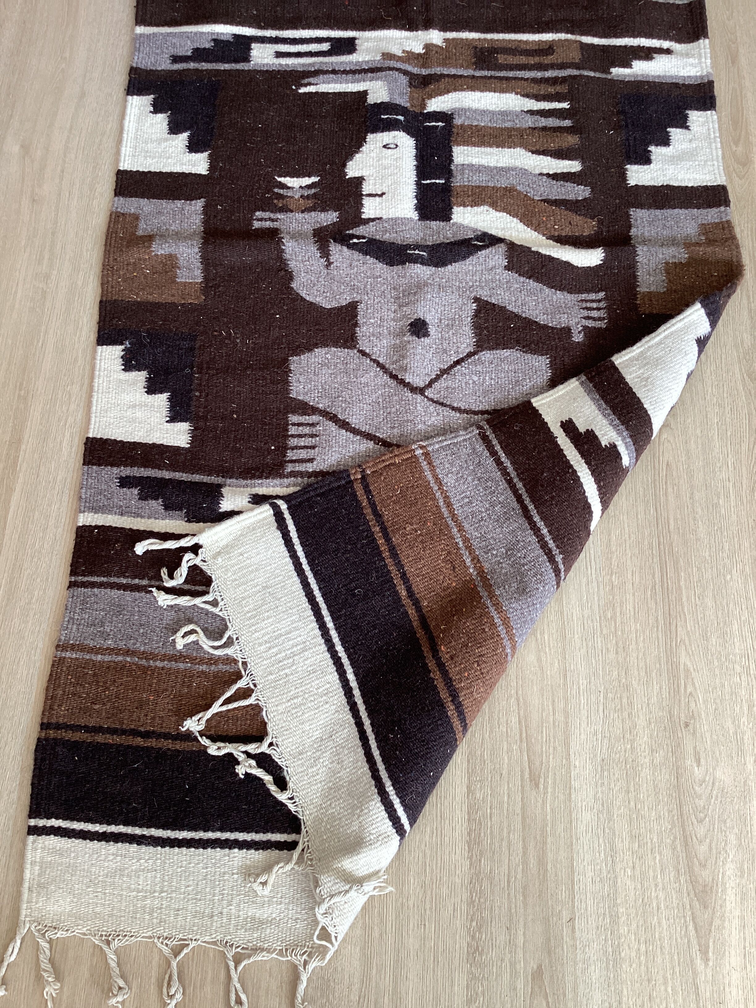 Mexican carpet, 145x73 cm