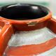 Vaso in ceramica La Fiamma, Albisola, 1940