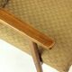 Midcentury Easy Chair In Oak, Czechoslovakia 1960s