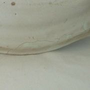 Oval dish in HR Henriot Quimper faience, antique 19th century.