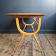 Vintage coffee table, side table, pedestal table.