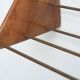 Wall-mounted walnut bookshelf by Carl Auböck, 1950s