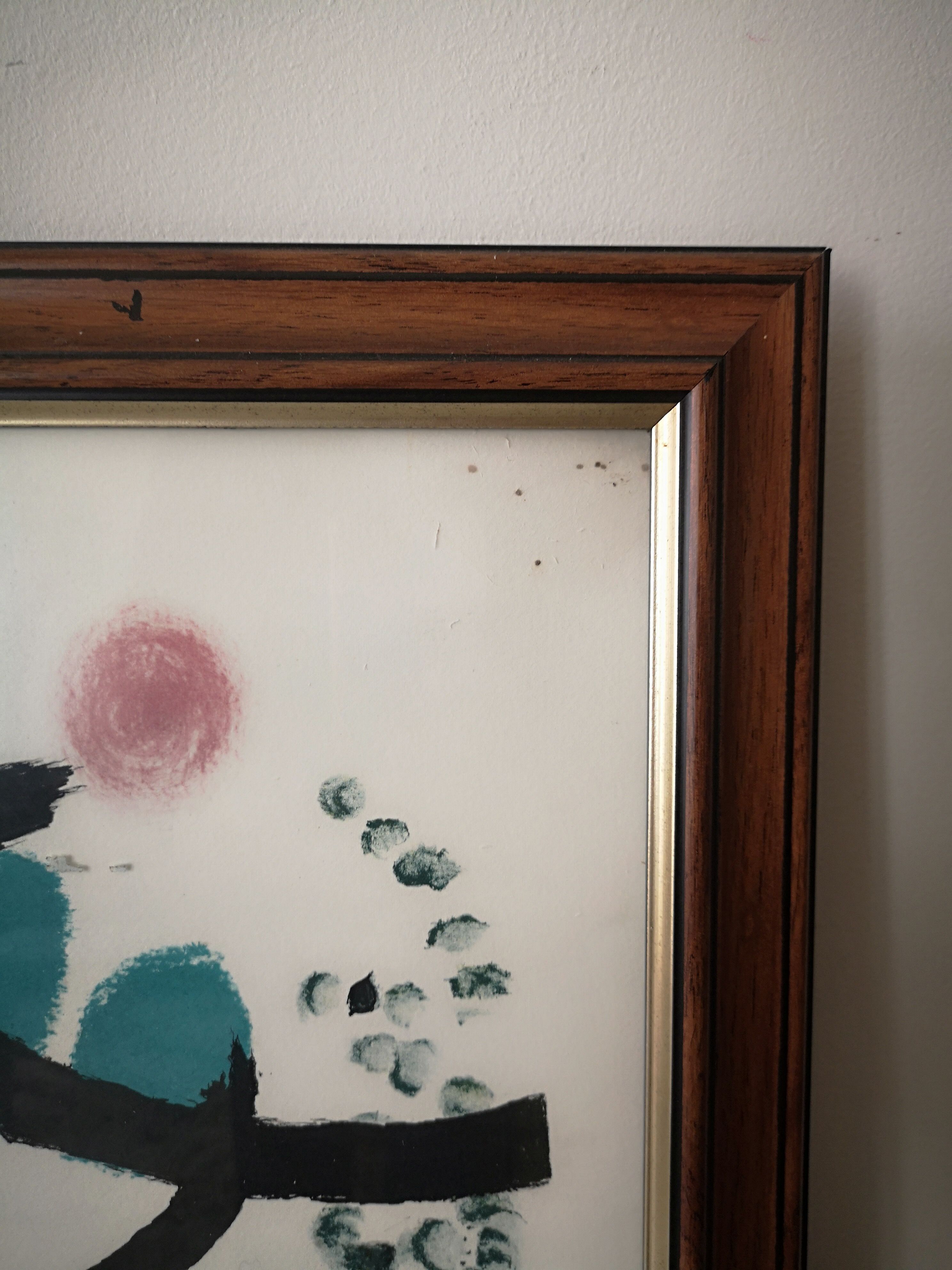 lithograph of execution of Miro, 25/150 copies, FIAC 1995