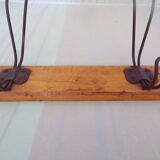 2 door old coats 4 hooks