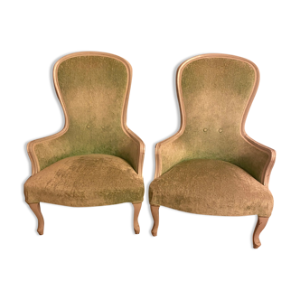 Pair of vintage armchairs