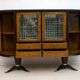 Paolo Buffa Mid-Century Modern Italian Mahogany and Walnut Bar Cabinet, 50