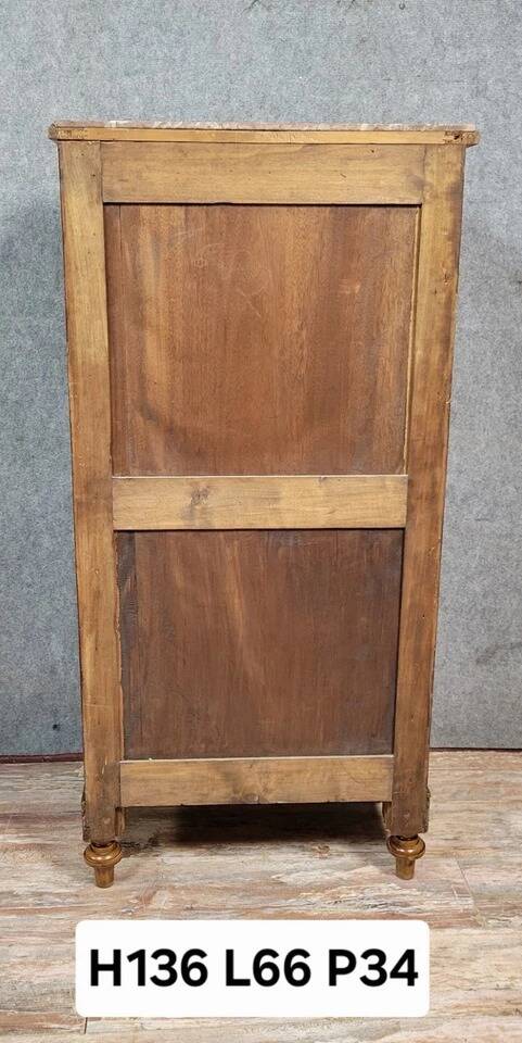 Napoleon III period secretary in precious wood marquetry circa 1850
