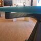 "Alada" designer dining table, Oscar TUSQUETS - 1980s