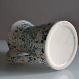 Pichet céramique émaillée à décor tacheté Provence France