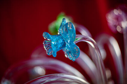 Murano glass chandelier circa 1980