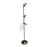 Vintage floor lamp 3 chrome spots France 1970