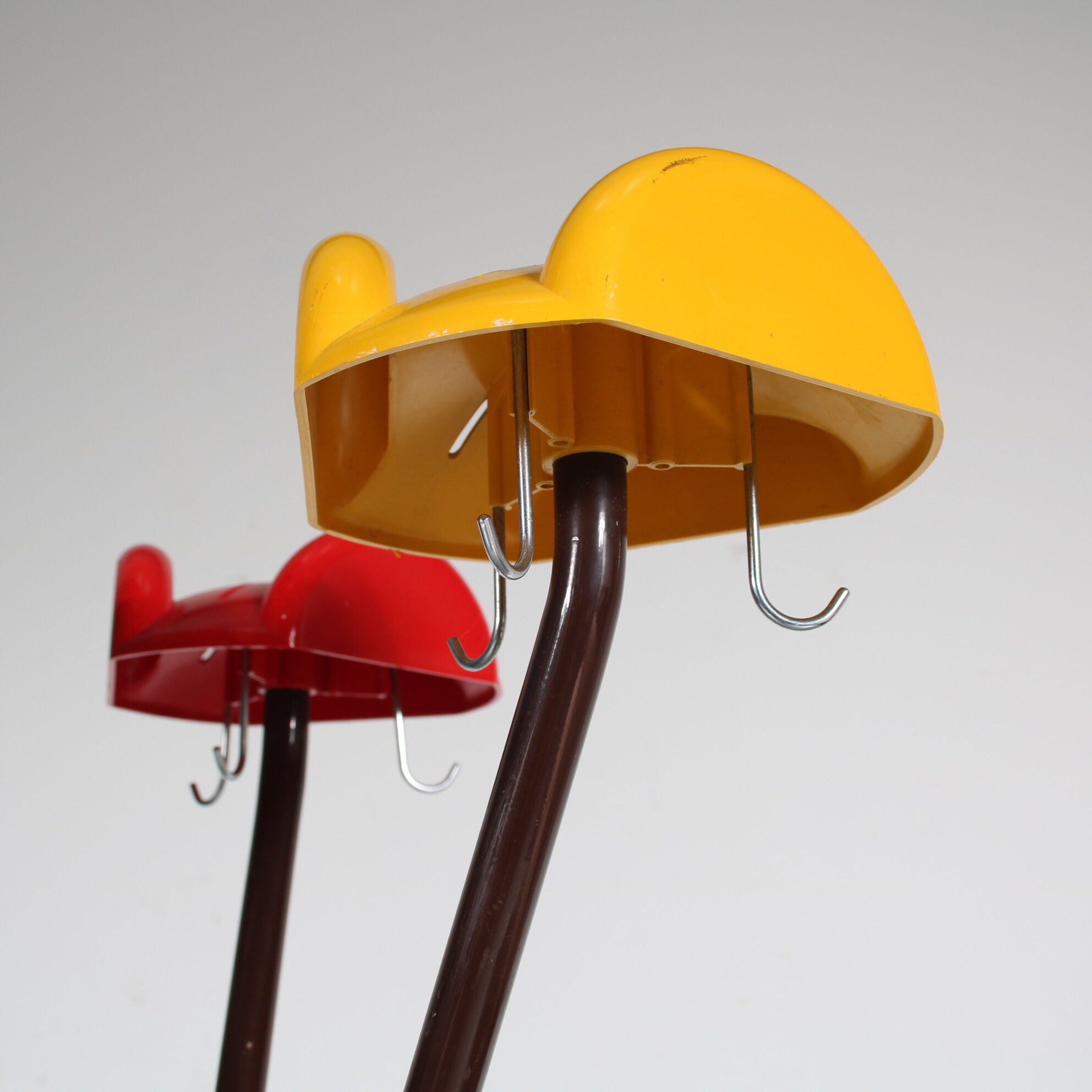 1960s Tricorno coat rack by Enzo Mari for Danese, Italy