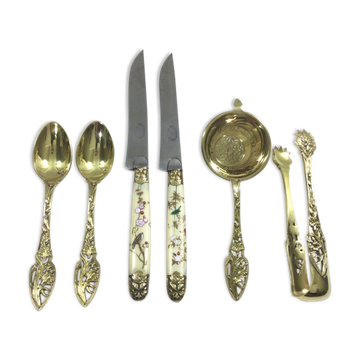 Art nouveau mignardise tea ensemble