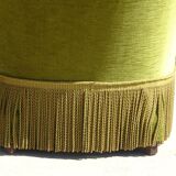 Fauteuils crapauds en velours vert, les 2