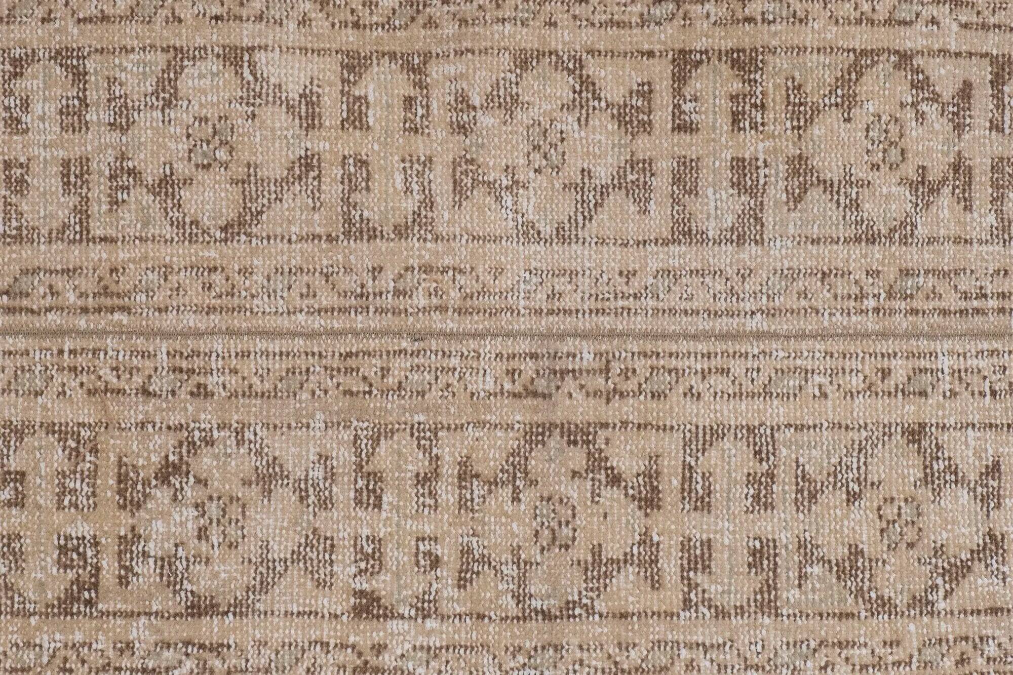 Tapis de couloir turc vintage 57x374 cm