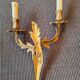 lot series 4 bronze wall lights