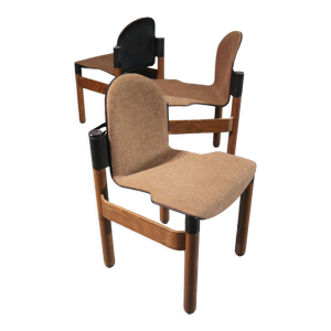 lot de 3 chaises thonet