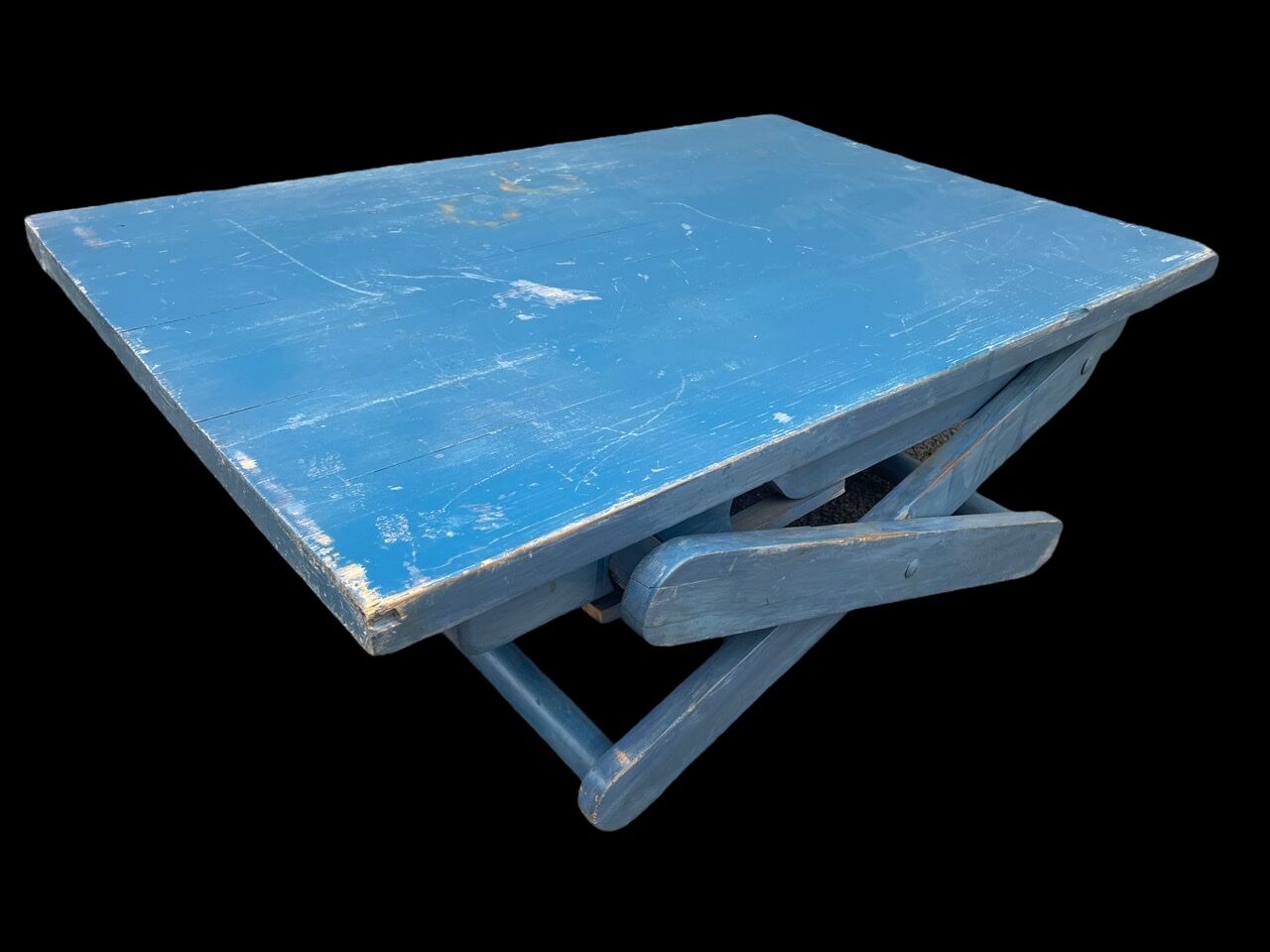 Vintage adjustable coffee table