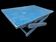 Vintage adjustable coffee table