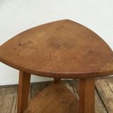 Wooden tripod stool