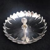 Plat Edwardian avec figurine de chouette  Reed & Barton