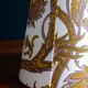Conical lampshade vintage fabric Boussac Romanex