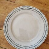 Plates in iron earth Gien