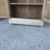 Natural wood cabinet