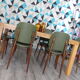 Set of 6 chairs model Pegasus at baumann around 1960