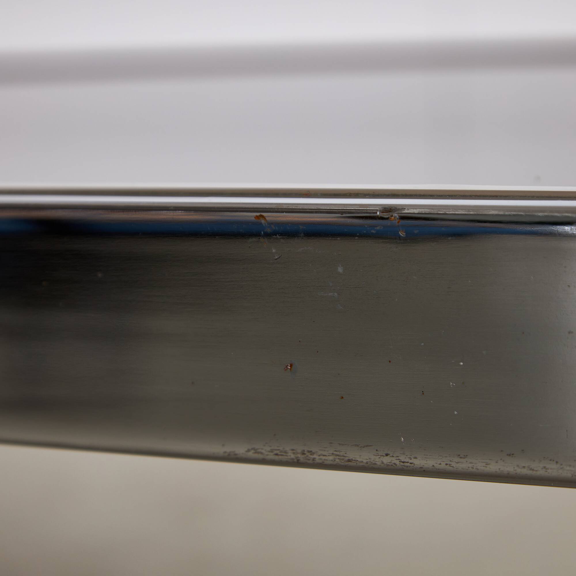 Chrome and Smoked Glass Coffee Table, 1970s