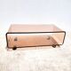 Vintage plexiglass coffee table with wheels 1970