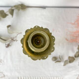 Candle holder in chiseled bronze Louis XVI style