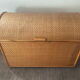 Rattan and wood trunk/box from the 70s-80s.