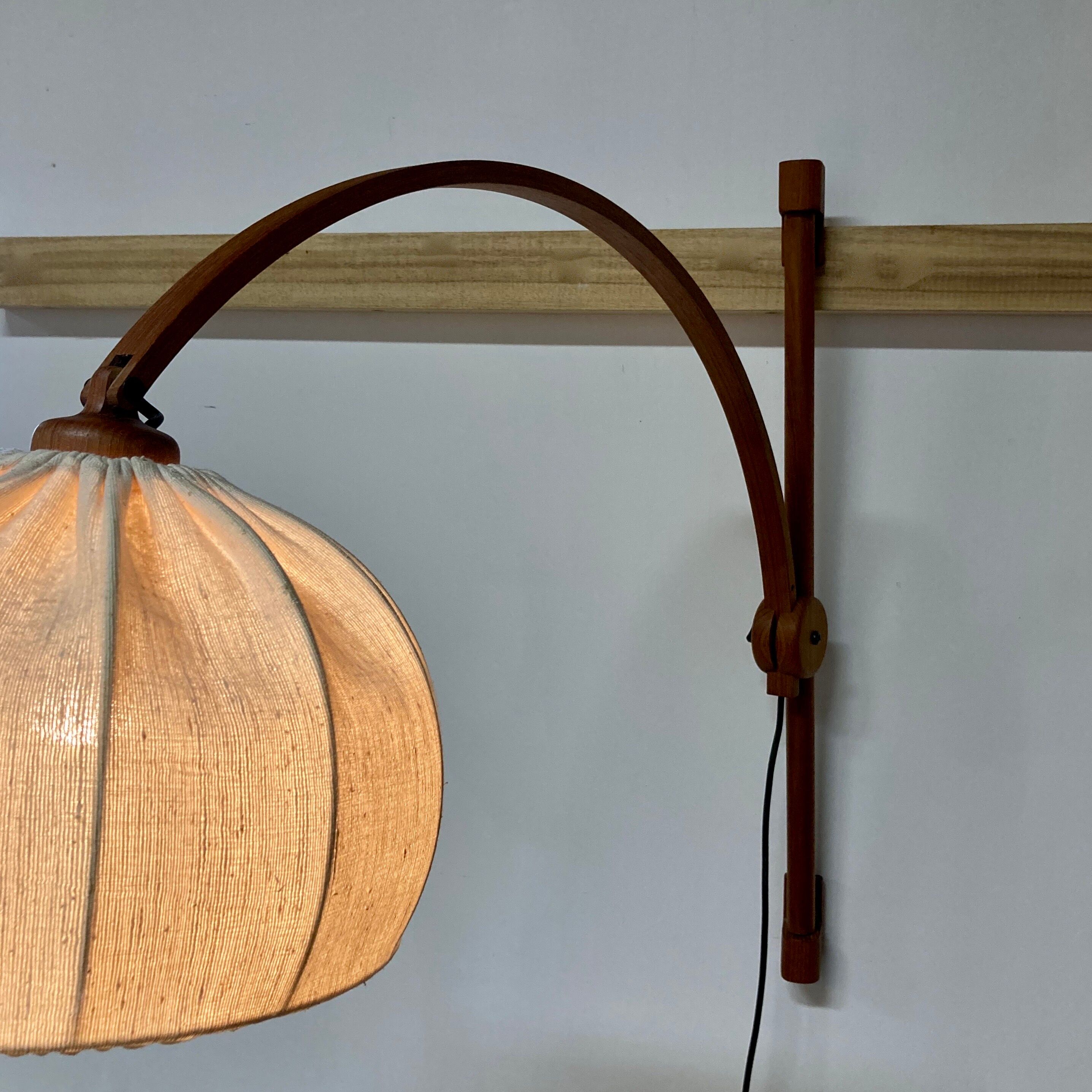 Modular wall lamp 90 cm scandinavian design 1960