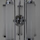5-flamming tubular bauhaus chandelier, 1930s