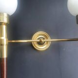 Large wall sconces torch style from the 1950s.