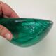 Atoll green bowl by Anna Ehrner for Kosta Boda