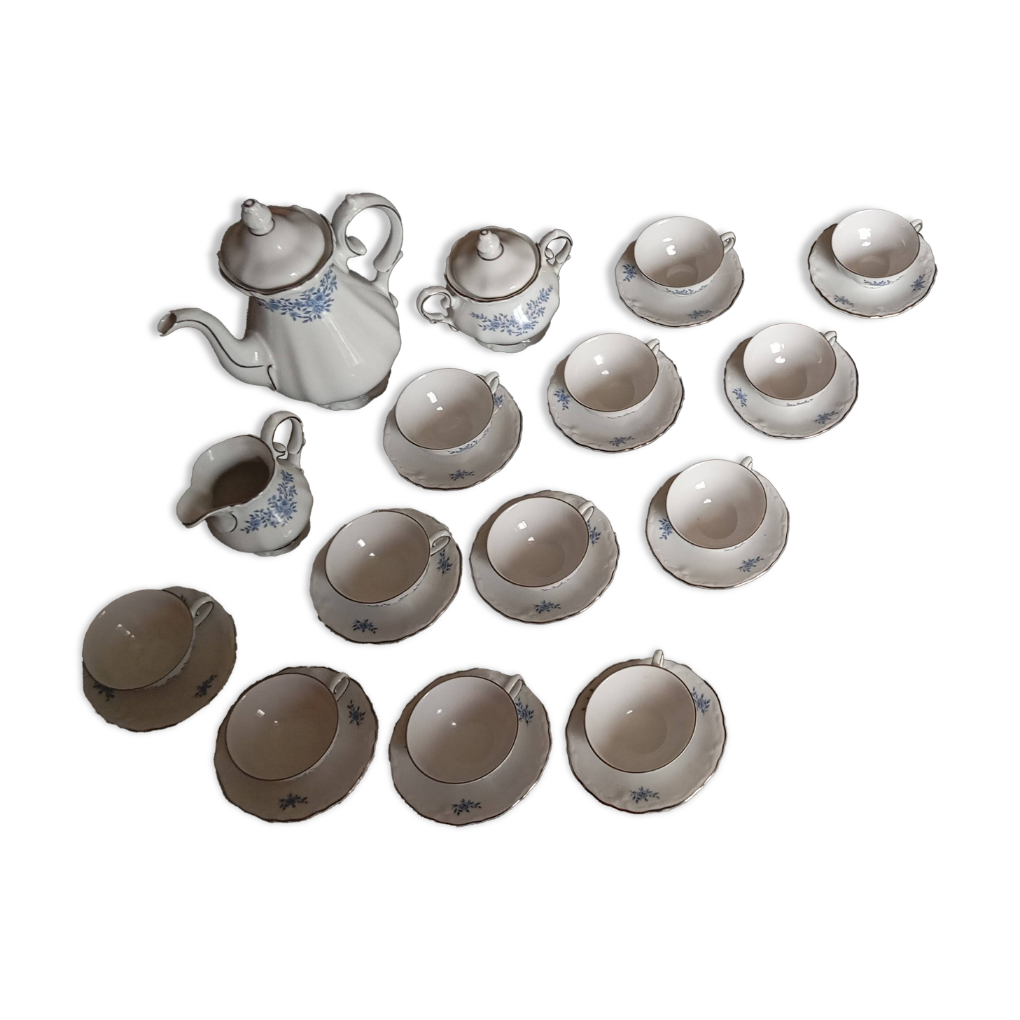 Porcelain tea set