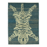 Turkish Handknotted Wool Tiger Rug  143 cm x 193 cm