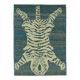 Turkish Handknotted Wool Tiger Rug  143 cm x 193 cm