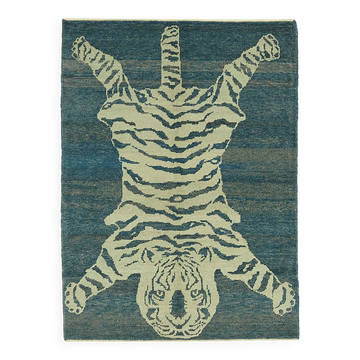 Turkish Handknotted Wool Tiger Rug  143 cm x 193 cm