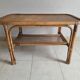 Vintage coffee table in rattan and cane – 1960s/70s