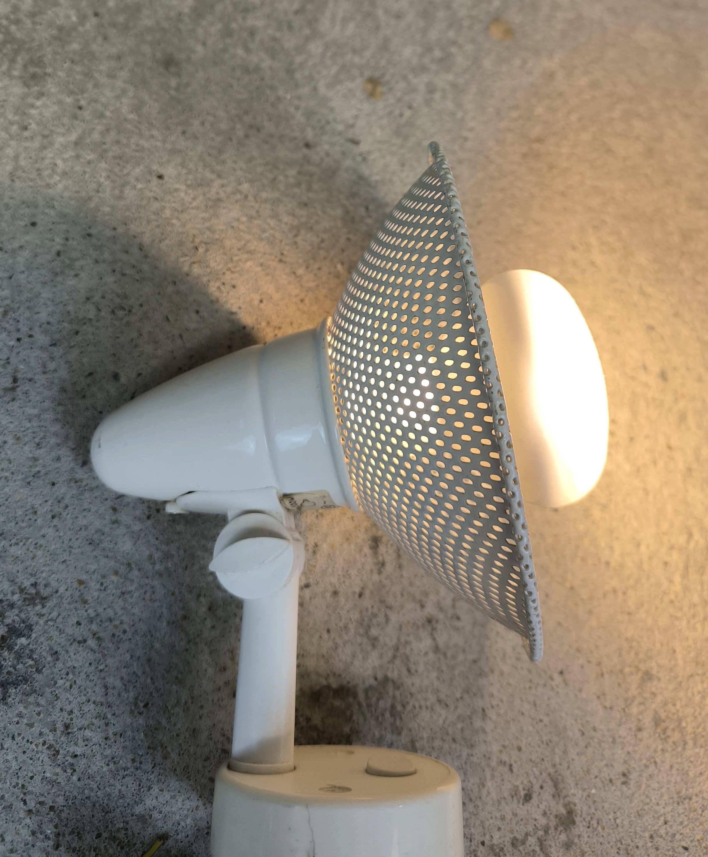 Pair of vintage wall-mounted spotlights