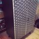 Painted wardrobe black and white patterns
