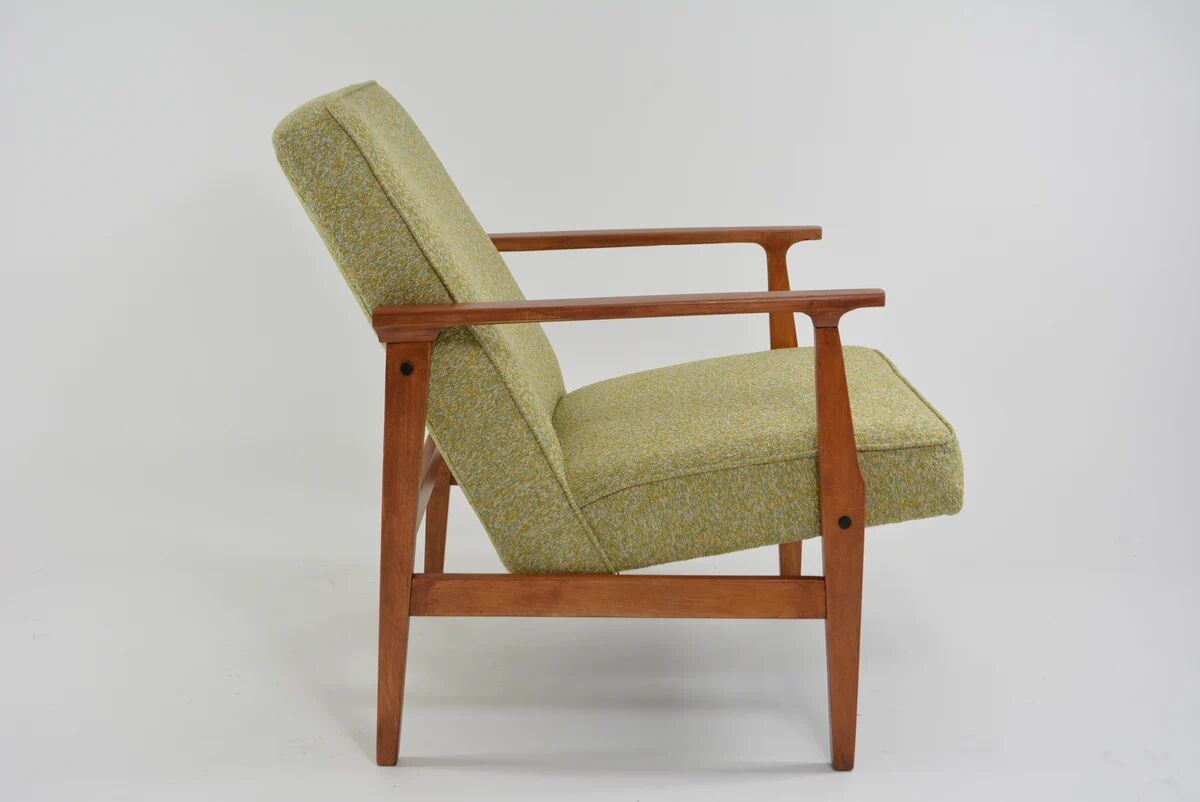 MR armchair, light mottled green