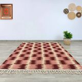 Large Moroccan wool rug 3 x 2 m