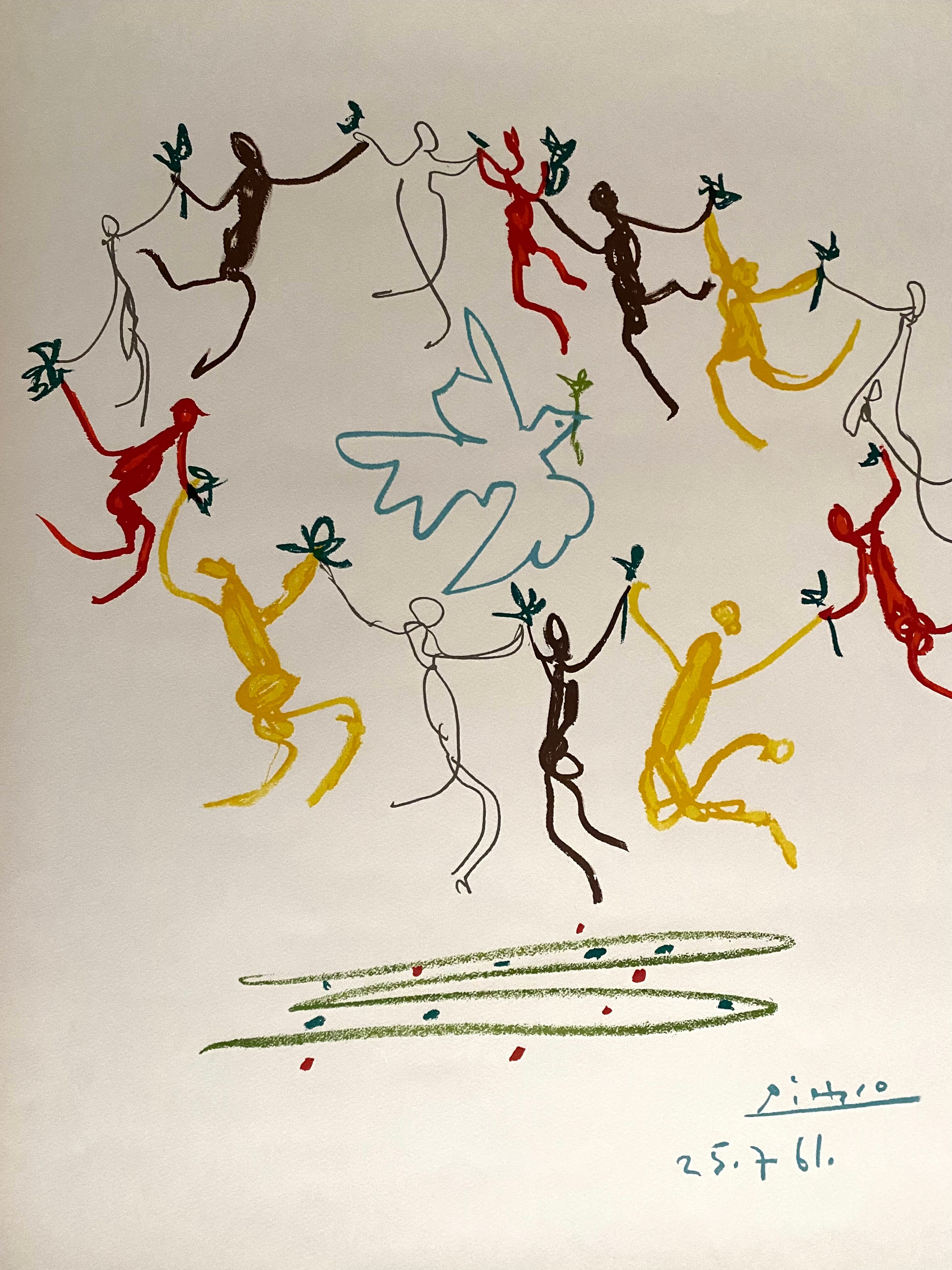 La ronde de la jeunesse - lithograph - 1961