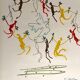 La ronde de la jeunesse - lithograph - 1961